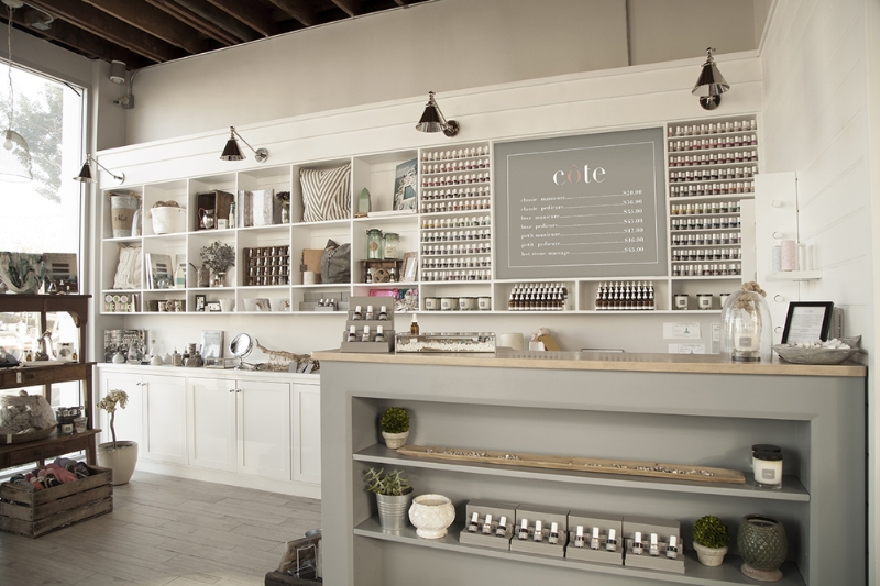 COTE美甲店室内装修设计-9