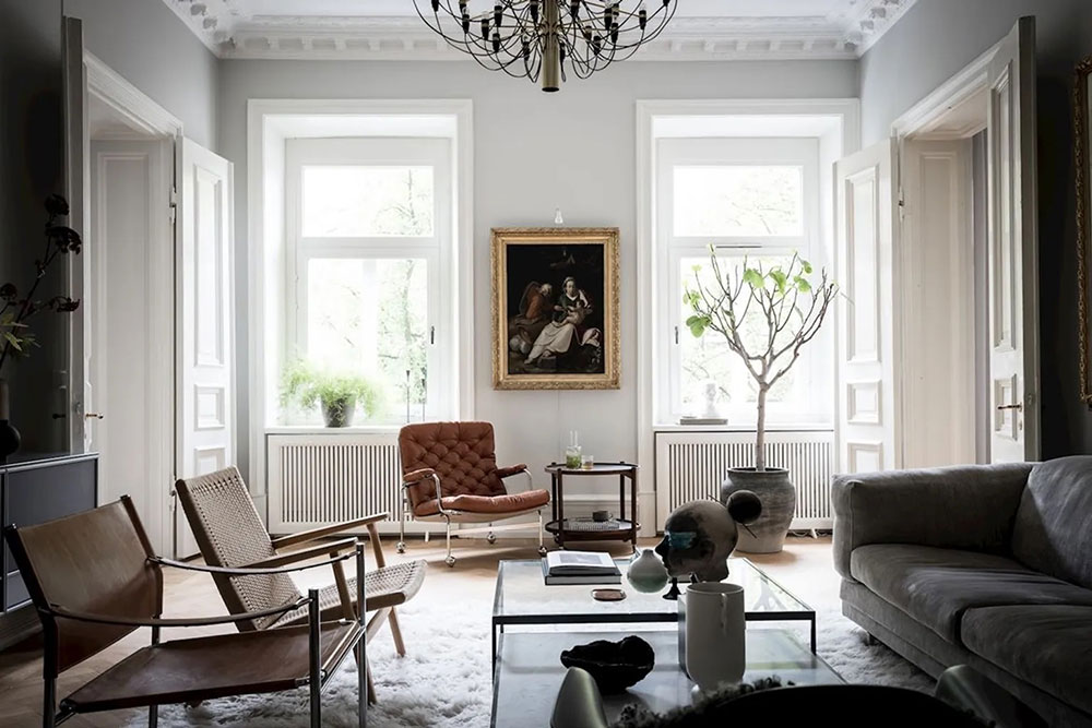 古典与现代的完美融合 | 哥德堡百年公寓设计-7