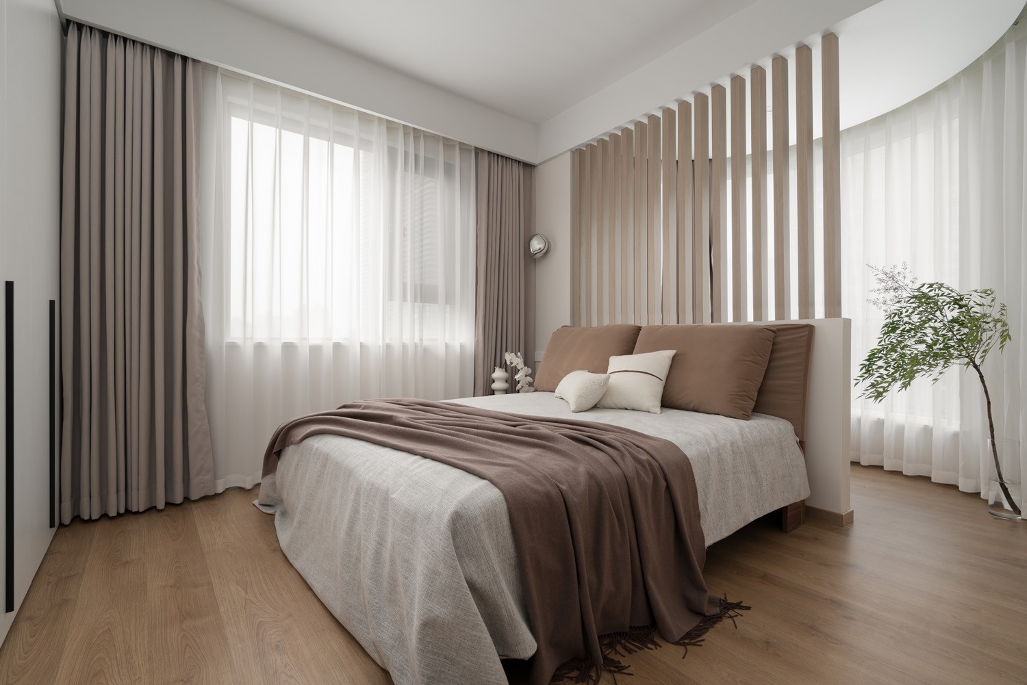 暖色现代风小户型装修案例丨中国重庆丨琢信装饰-12