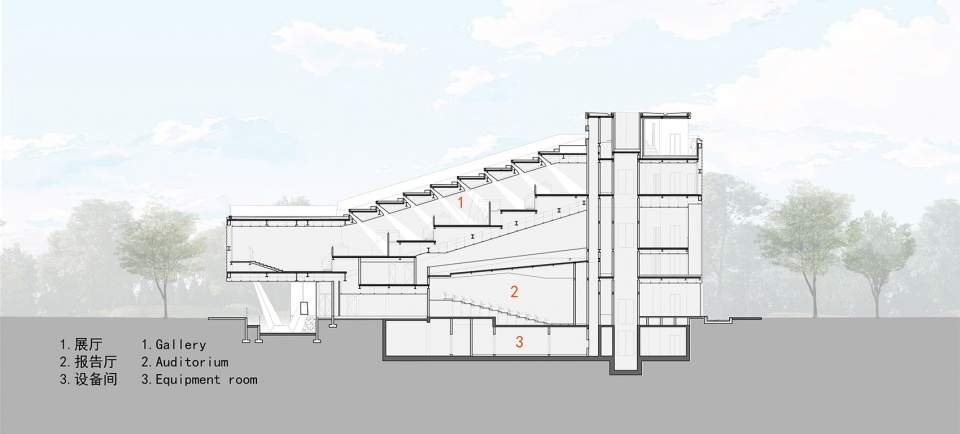 绿谷艺术中心 | 桁架环中的公共艺术舞台-80