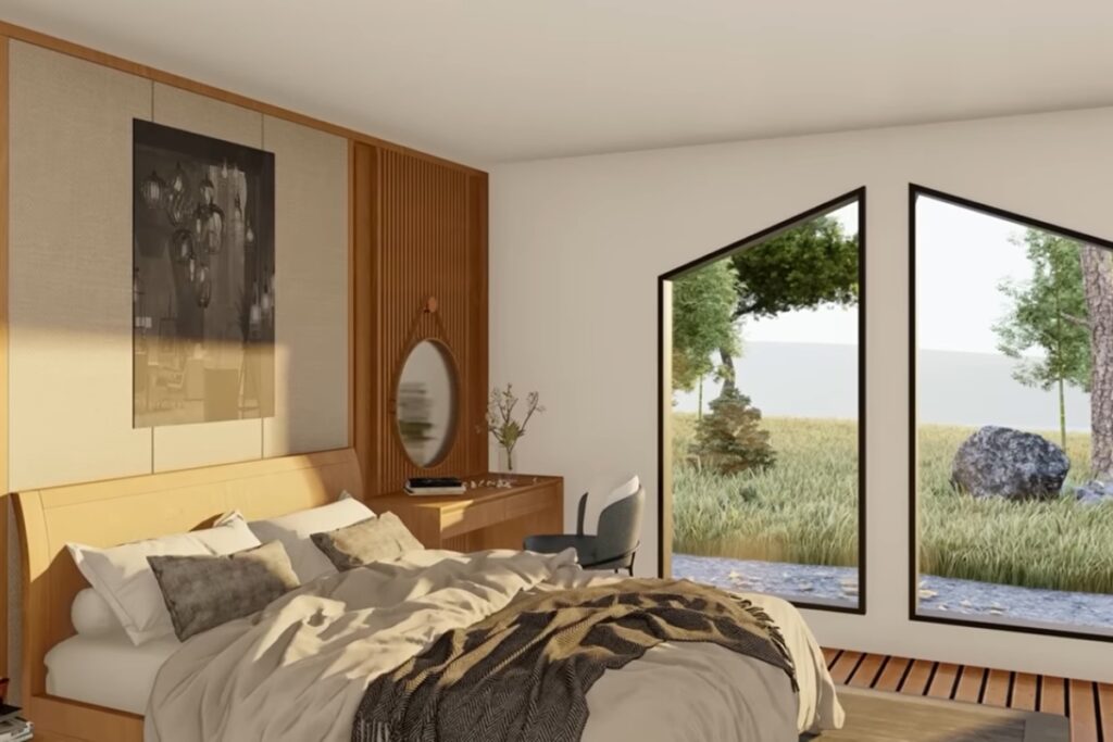 现代集装箱房屋与自然交织的生活  潮流房屋设计-12