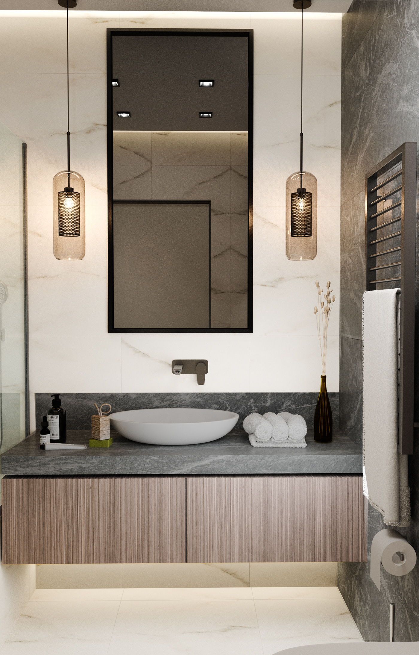 现代极简风公寓设计-15