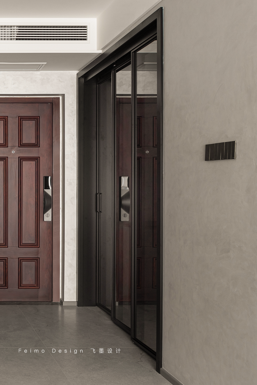 95㎡极简婚房丨飞墨设计-51