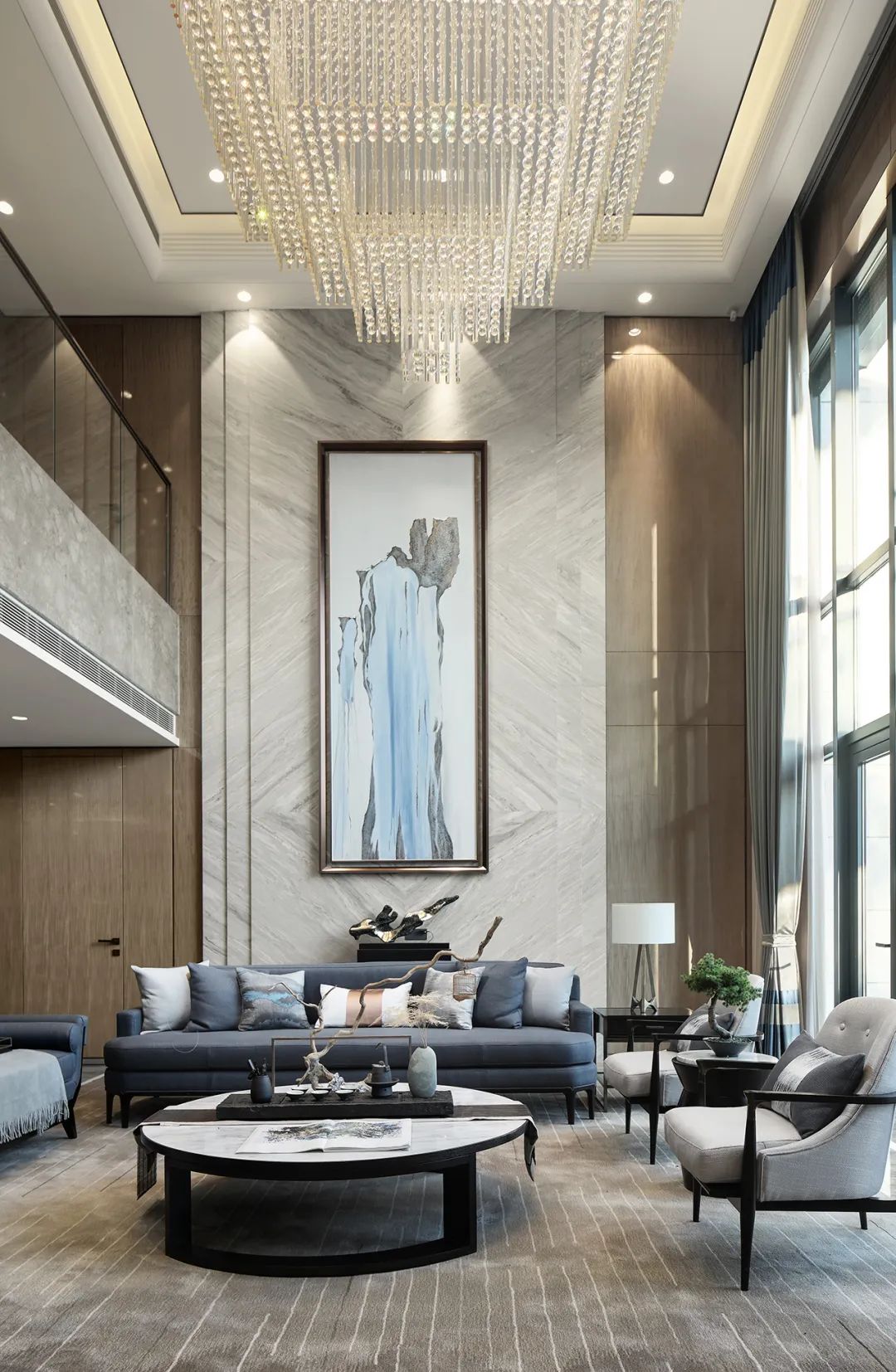 南京九间堂|| 山石造势 水墨寄情 打造东方贵族生活空间-10