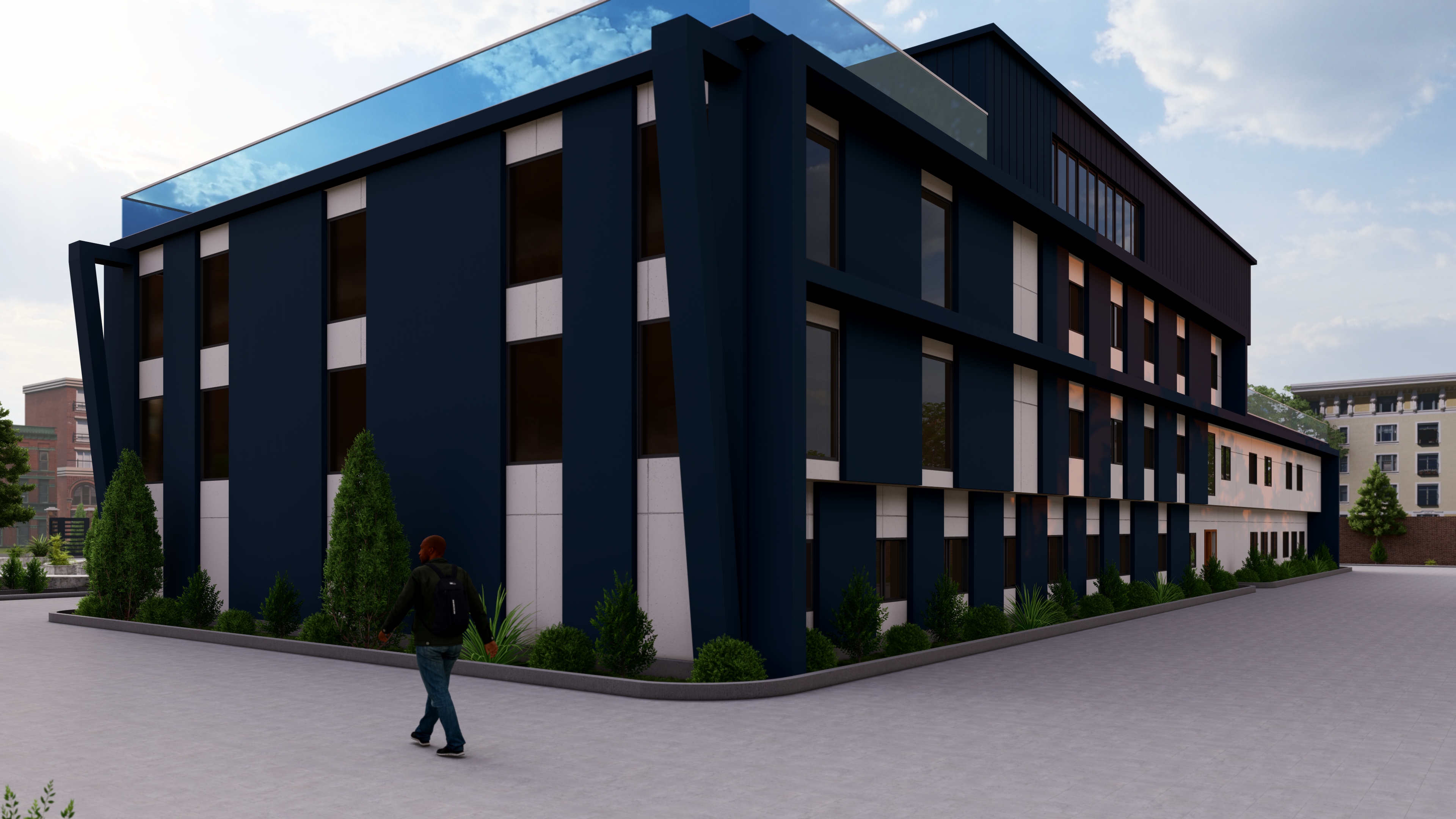 Hospital exterior design-5