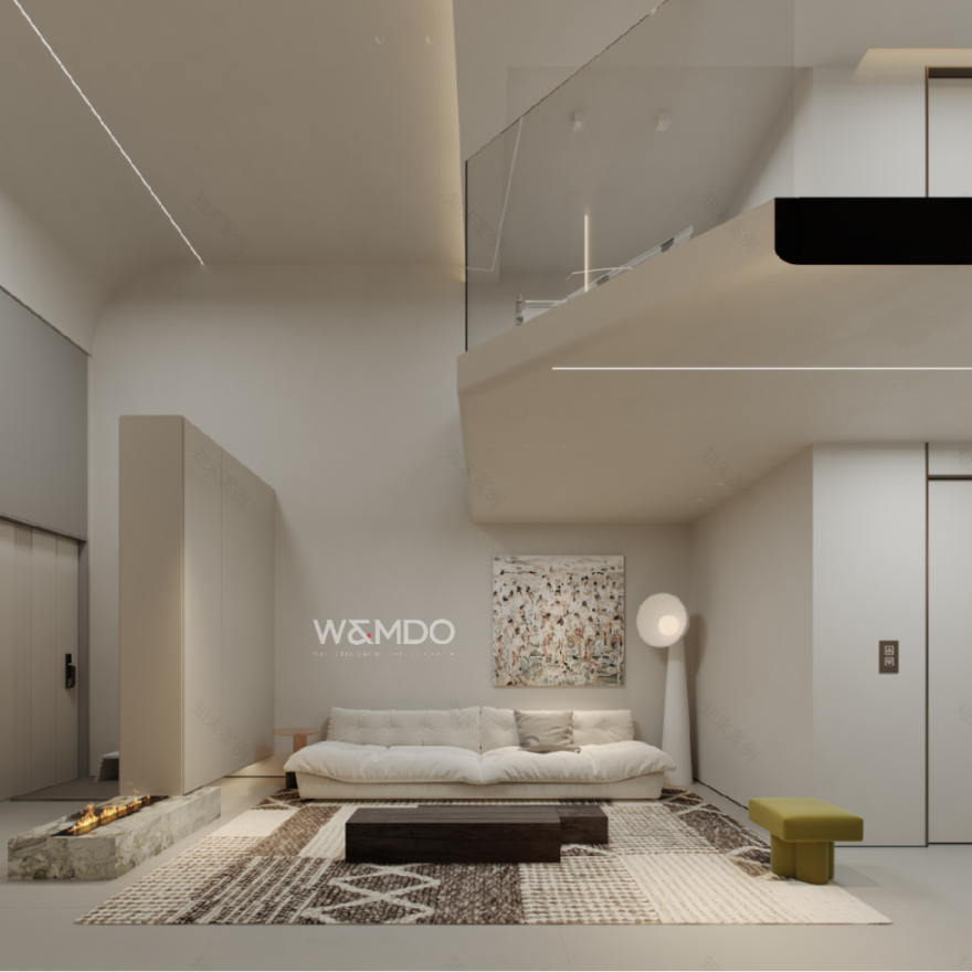 奶油原木慢生活·云逸娱乐室设计丨W&MDO-2