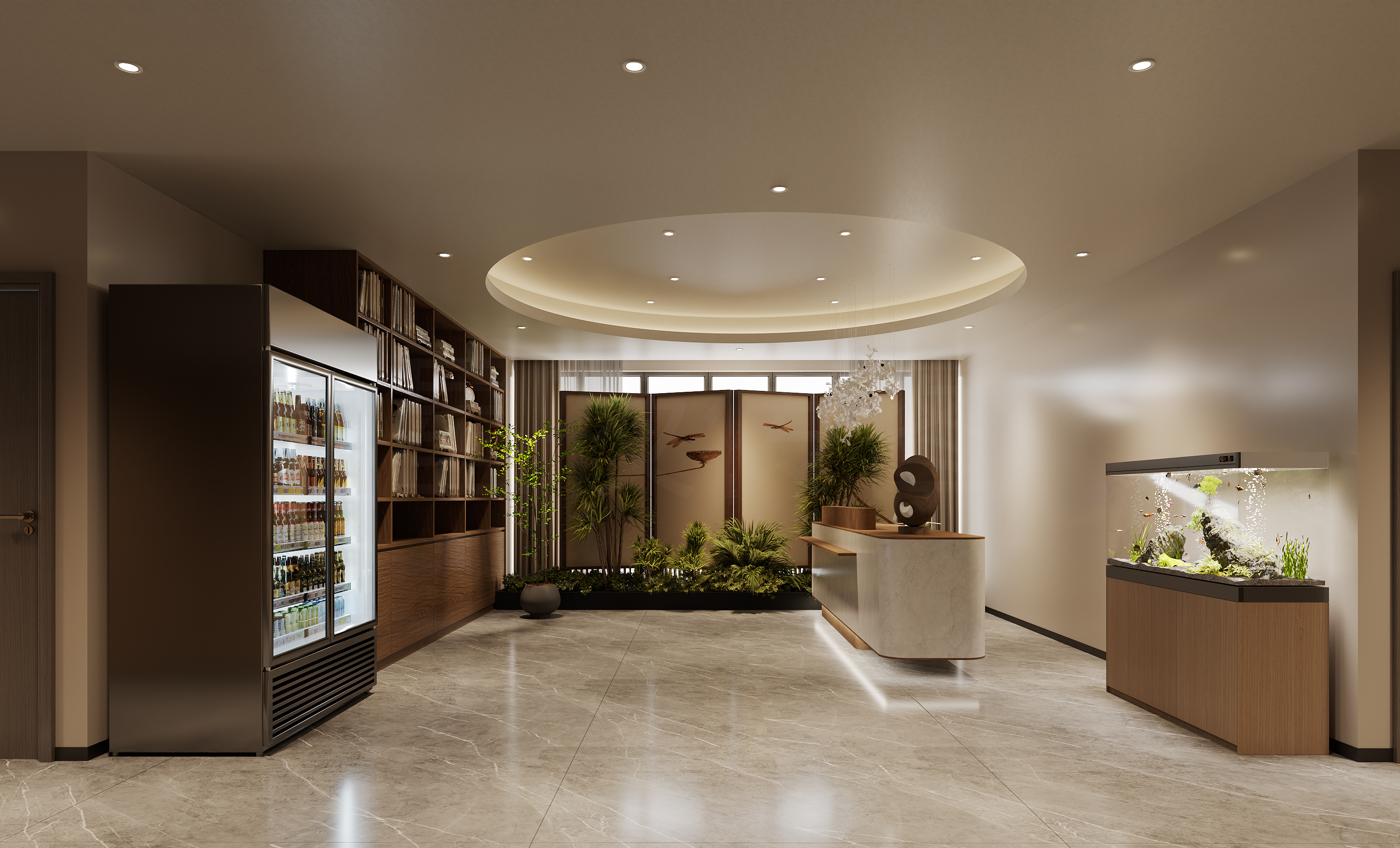 牌桌上话天地，茶香里会知己-1