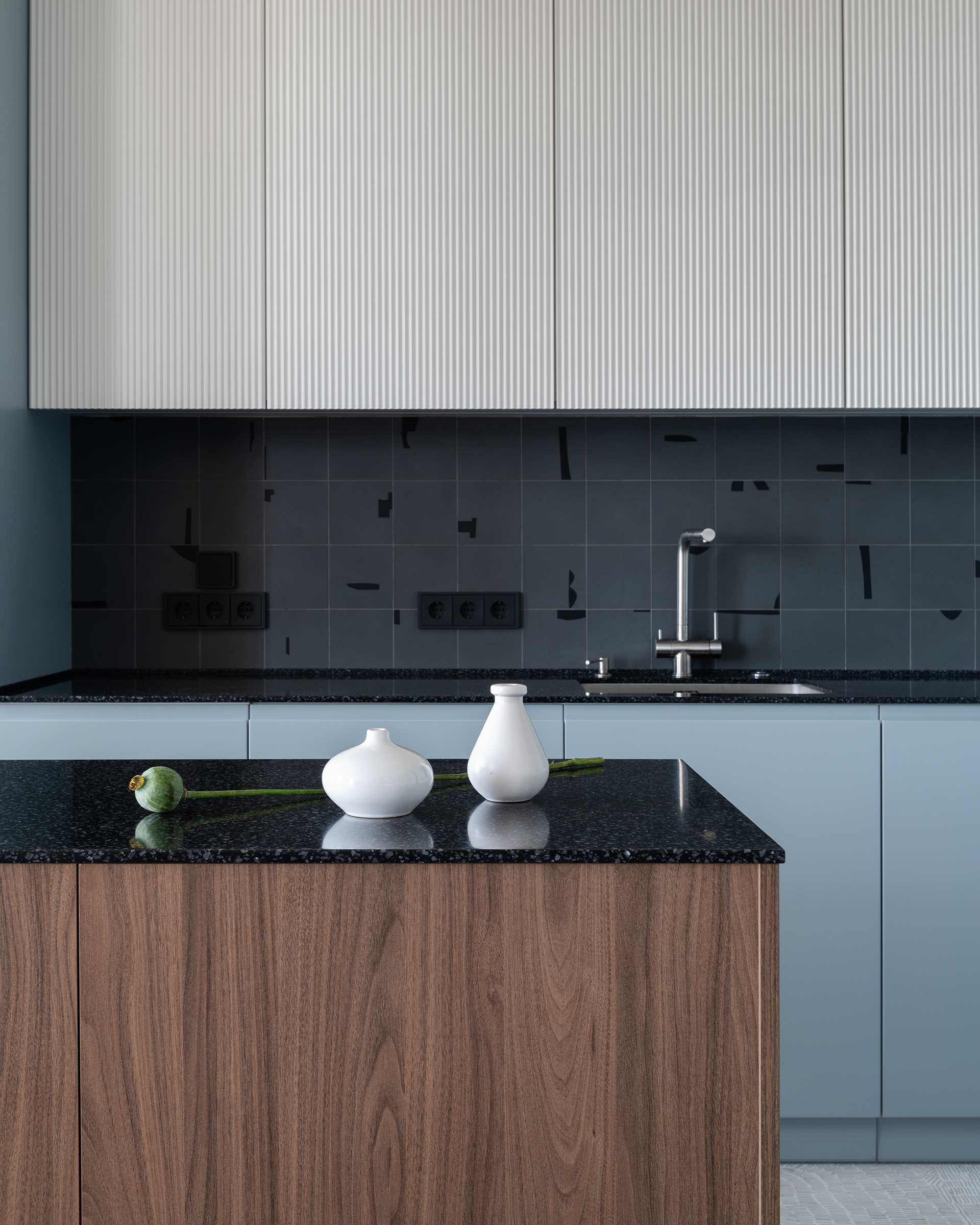 现代两层公寓室内设计丨乌克兰基辅-7