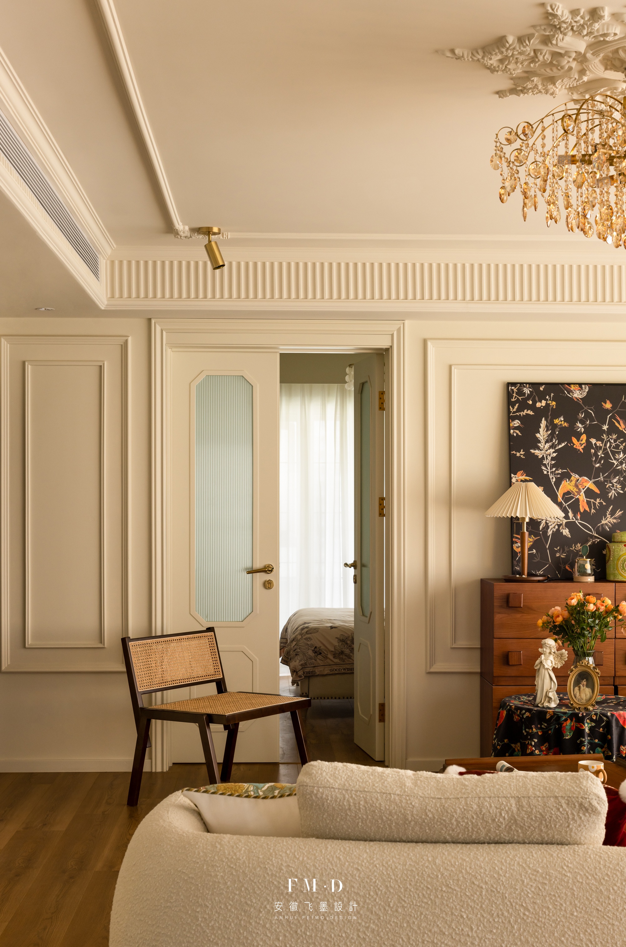岁月礼赠 · 合肥创泽园法式风住宅设计丨中国合肥丨安徽飞墨设计-17