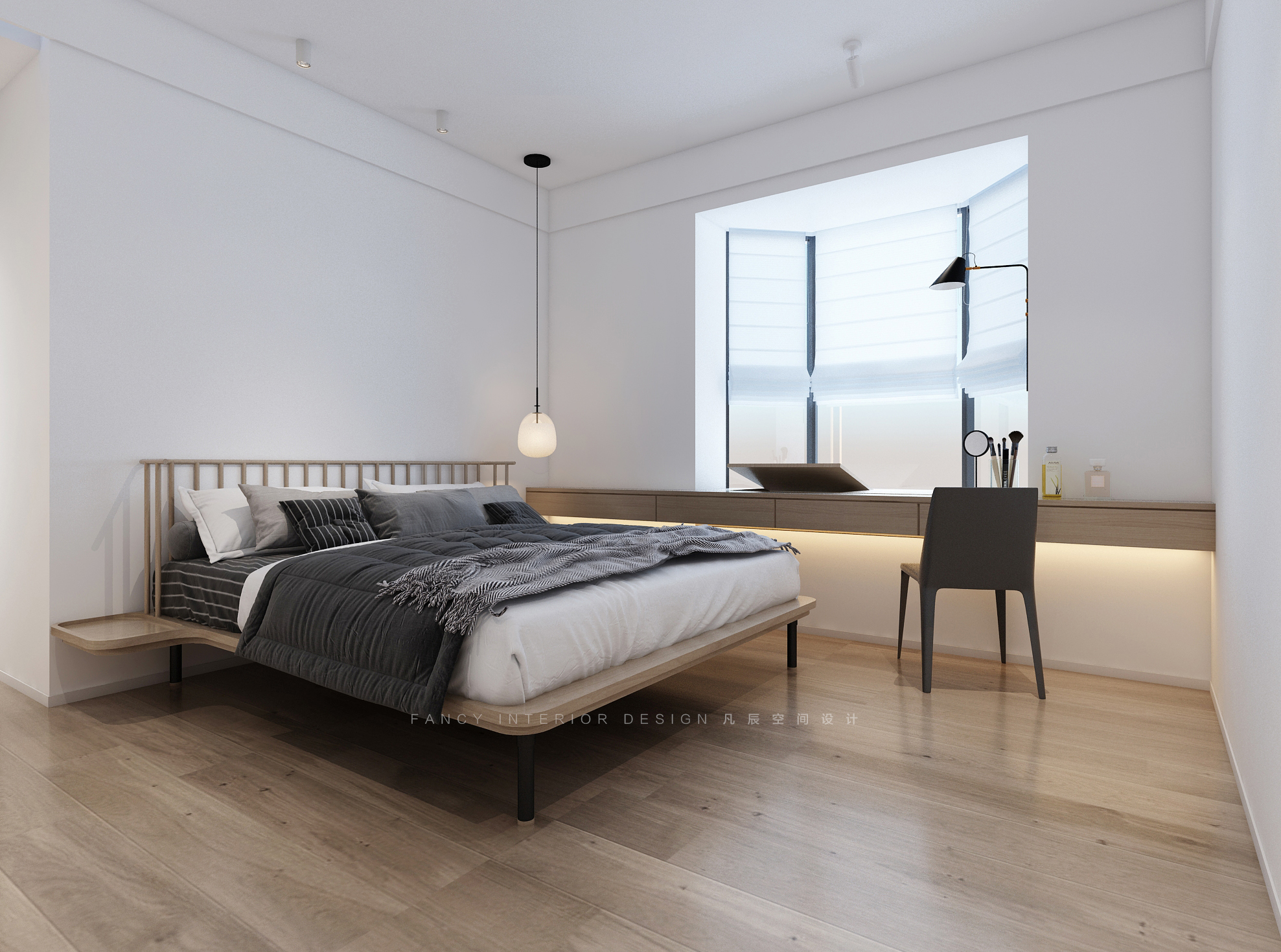 北京东区国际极简浪漫家居设计-11