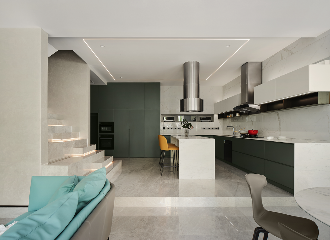 宁波滟澜海岸别墅丨中国宁波丨陈群玲空间设计-7