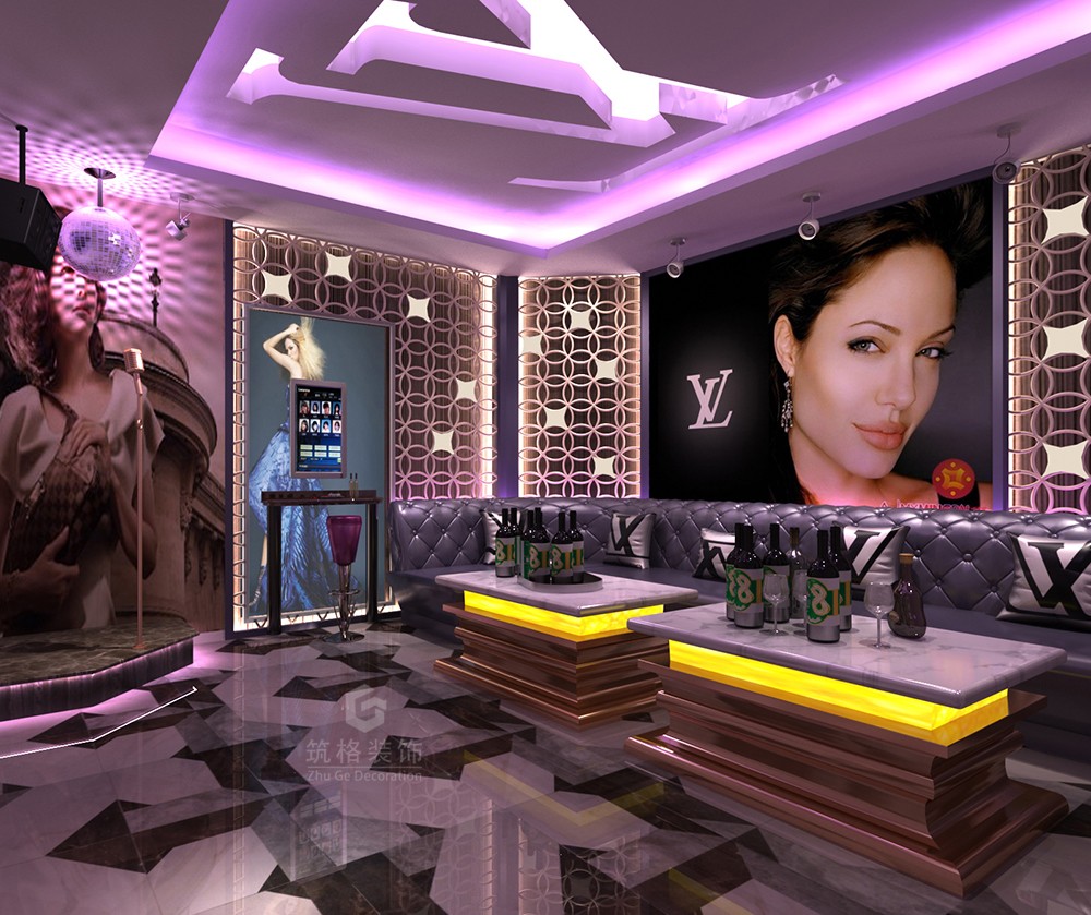 艾美KTV案例3丨成都量贩式KTV装修设计公司-3