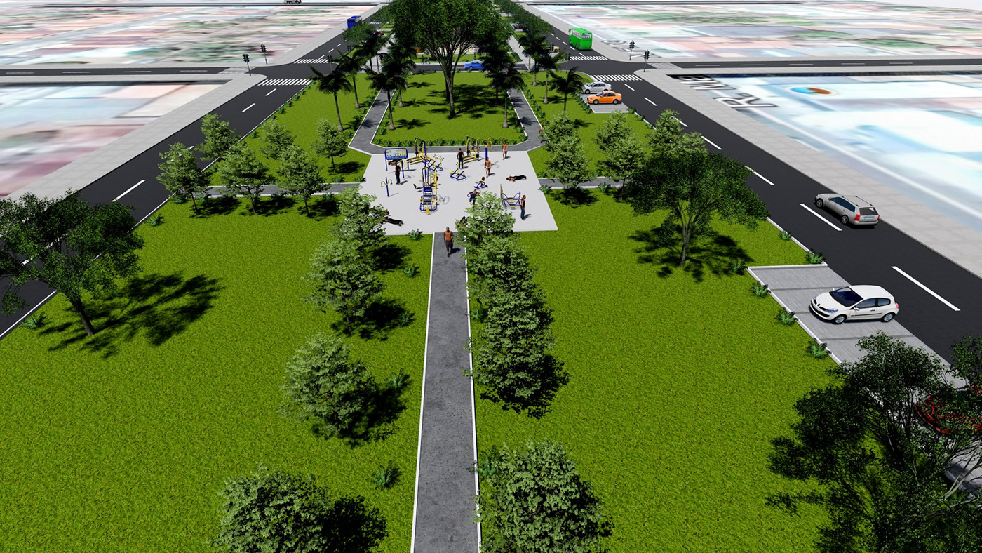 Anastasiya Gushchina丨公园丨Praça Central Mul. de Barrolândia - TO/ Reforma-8