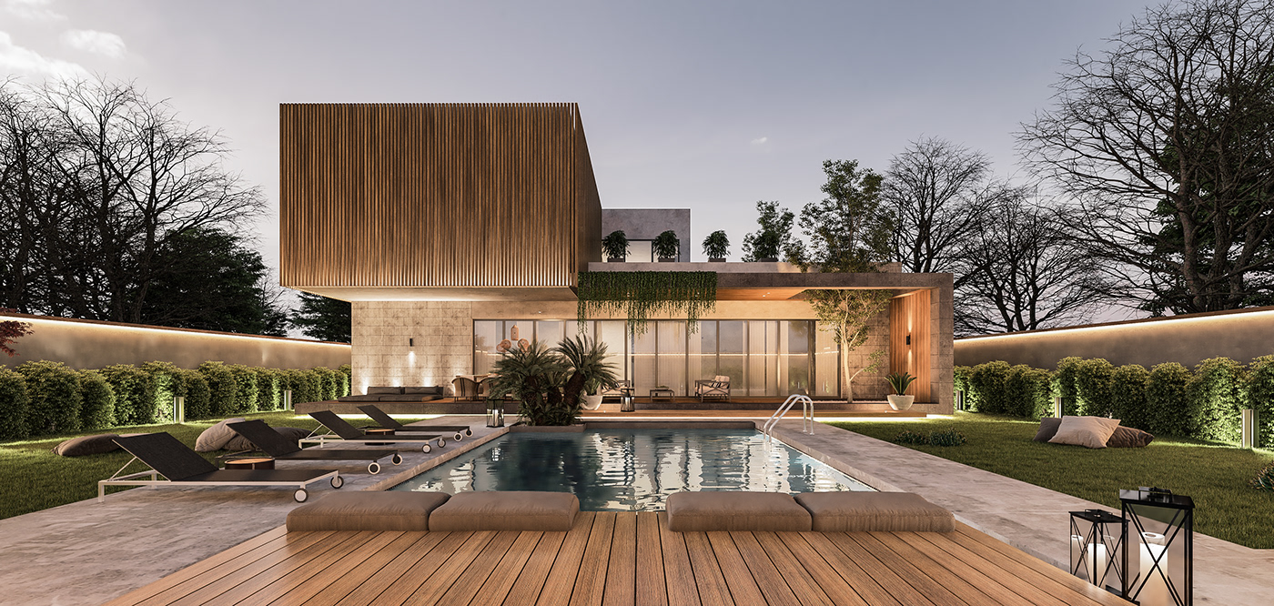 Anastasiya Gushchina丨别墅建筑丨VILLA DSGN C-0