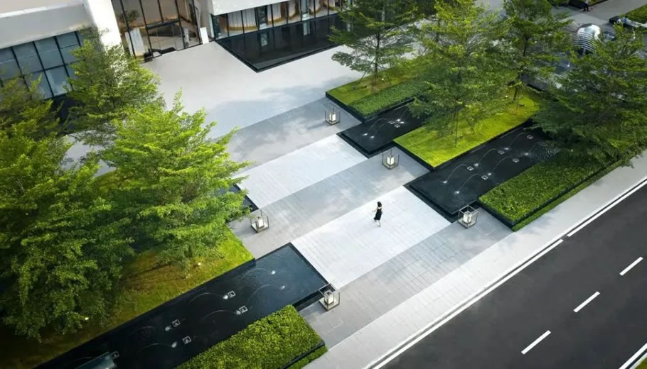 广州中海·左岸澜庭园区丨中国广州丨成都赛肯思创享生活景观设计股份有限公司-7