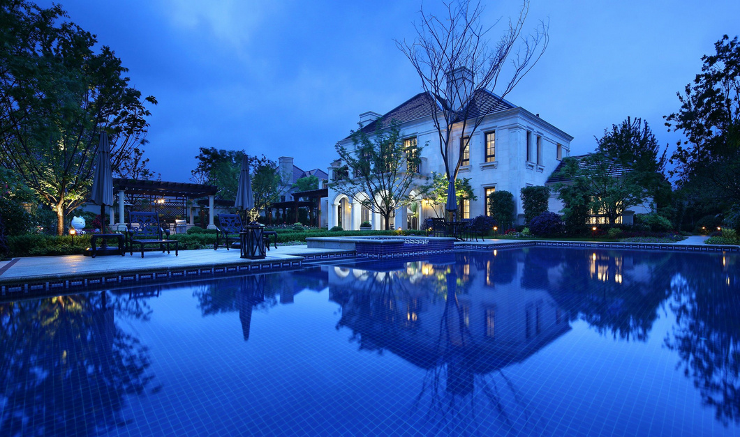 豪华别墅 现代风格付雨鑫陈设设计——桃花源别墅E户型-13