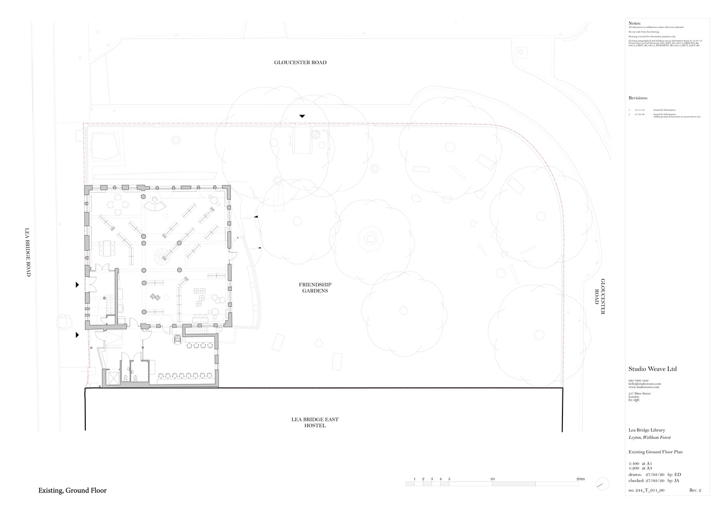 伦敦东区 Lea Bridge 图书馆咖啡厅及社区空间丨英国伦敦丨Studio Weave-53
