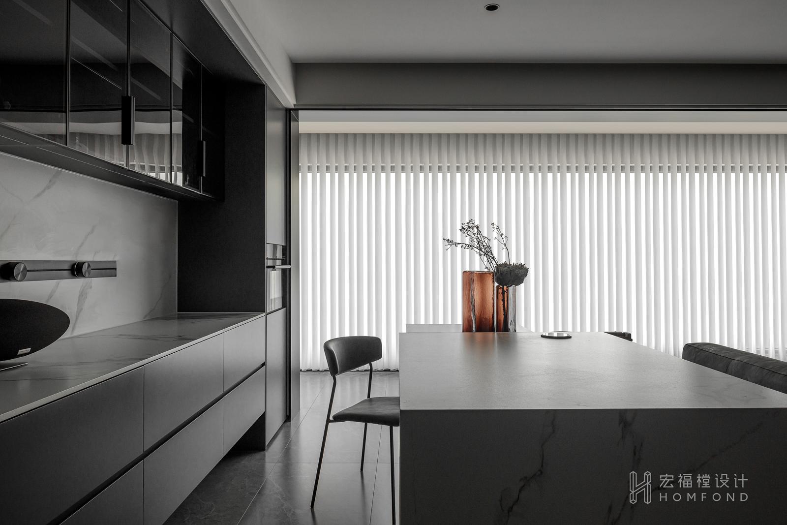 现代简约之家丨中国成都丨成都宏福樘设计-33