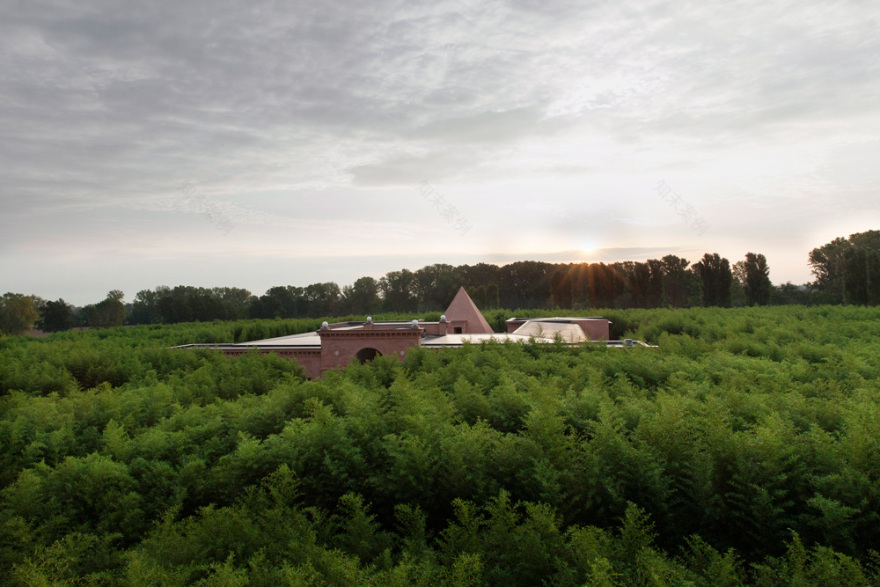 世界上最大的绿色迷宫丨意大利丨Pier Carlo Bontempi-0