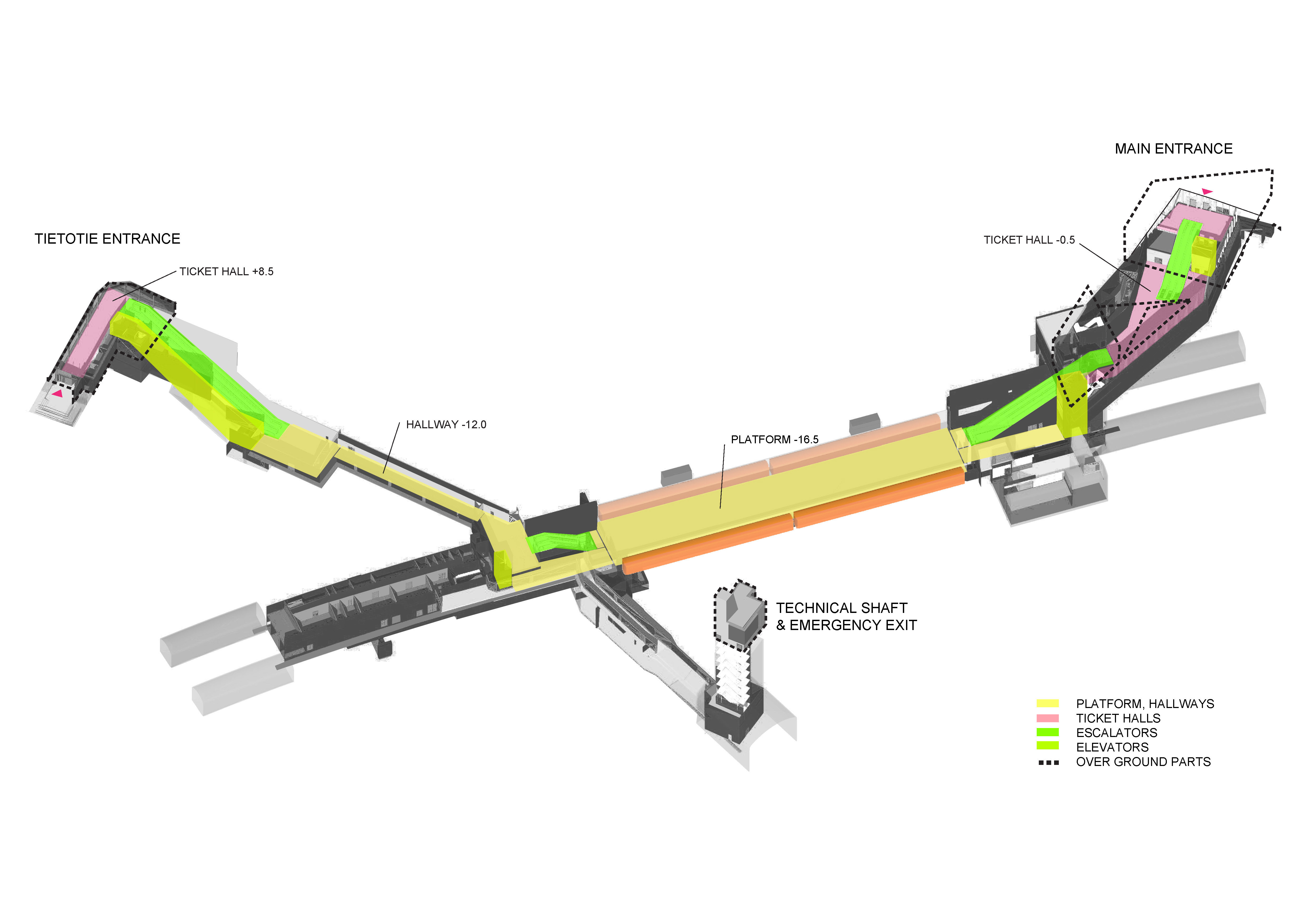 Aalto University Metro Station | ALA Architects-32