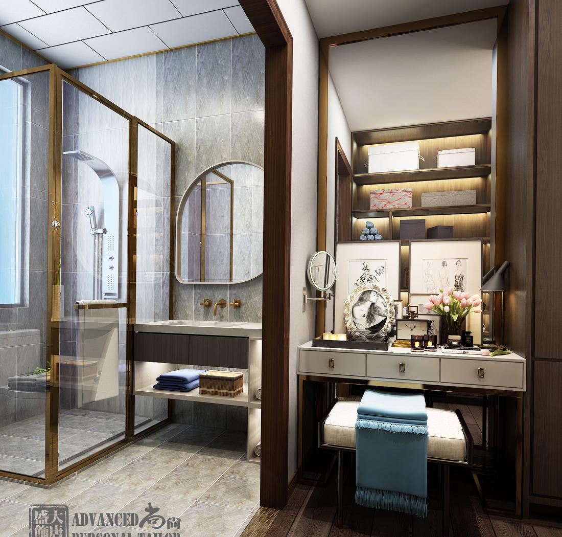 
尚晓明丨云端点墨设计 -180平样板间/水云居 -23