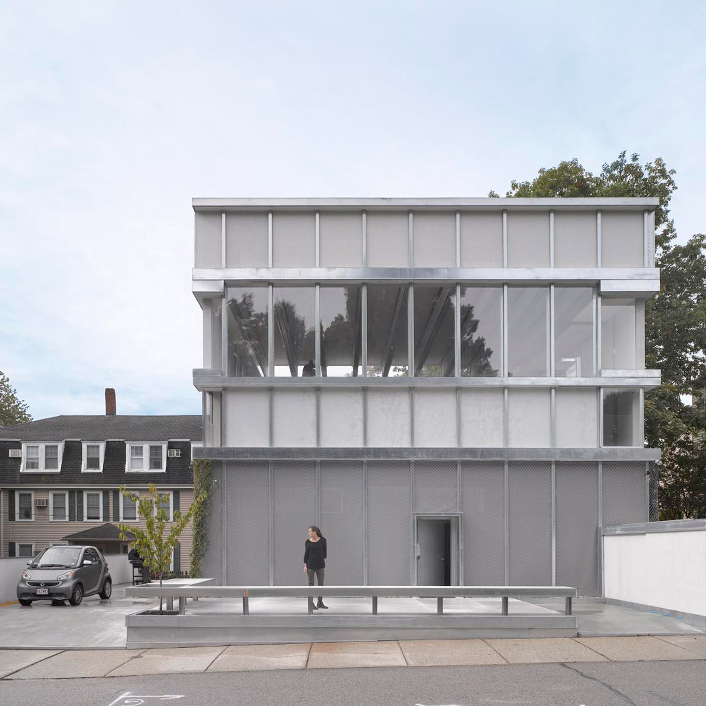 Parking garage extension forms home for architects Ensamble-0