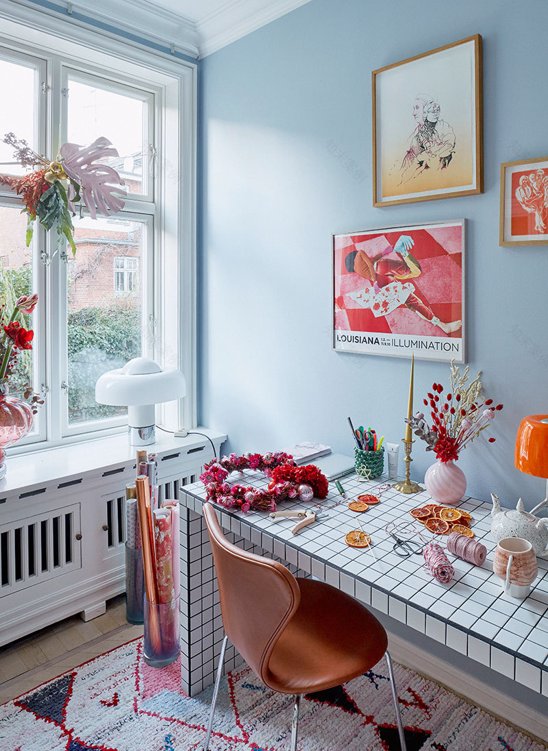 丹麦家庭圣诞节装饰的缤纷创意-11