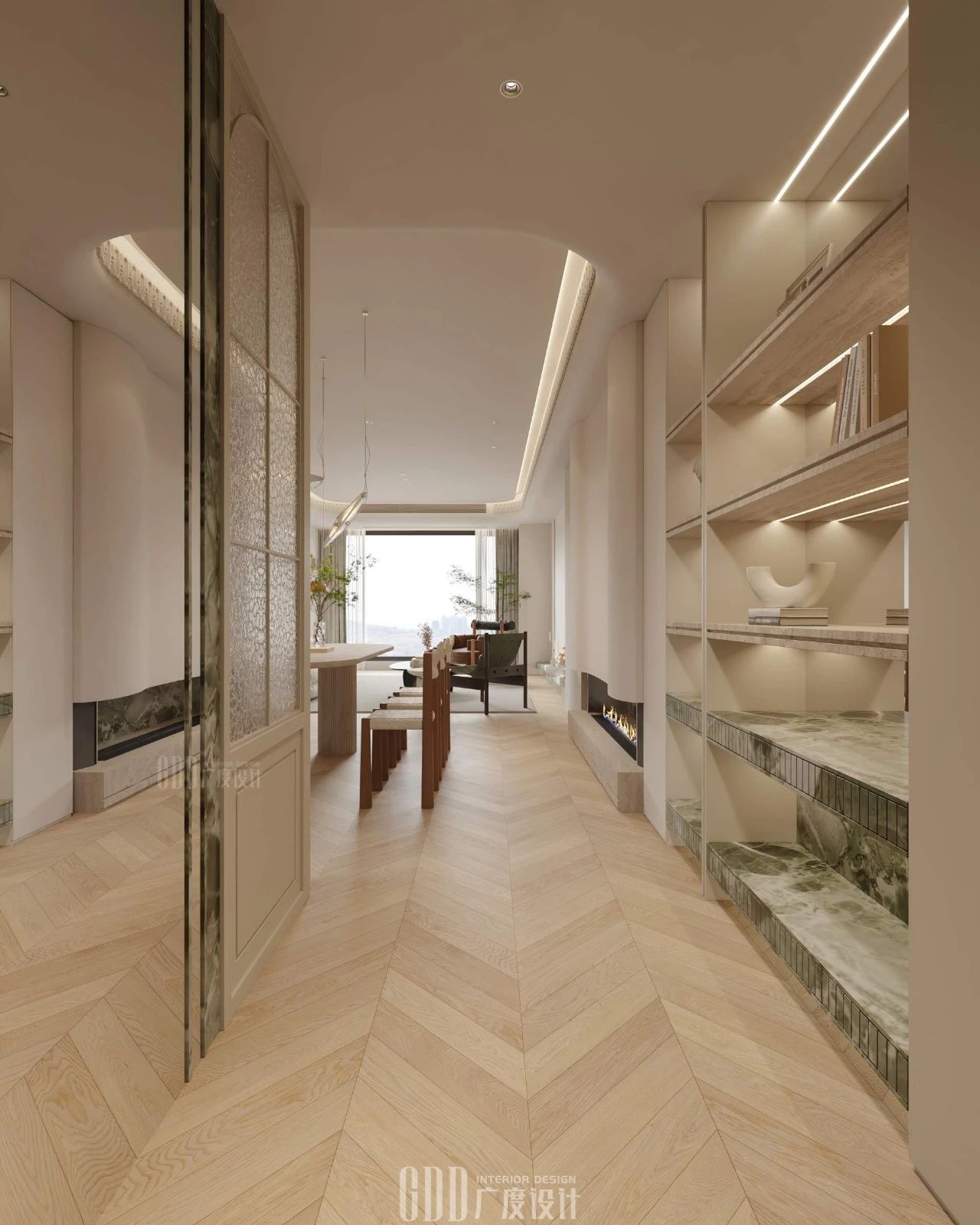 港融·江山壹号样板间丨中国福建丨GDD 广度设计-121