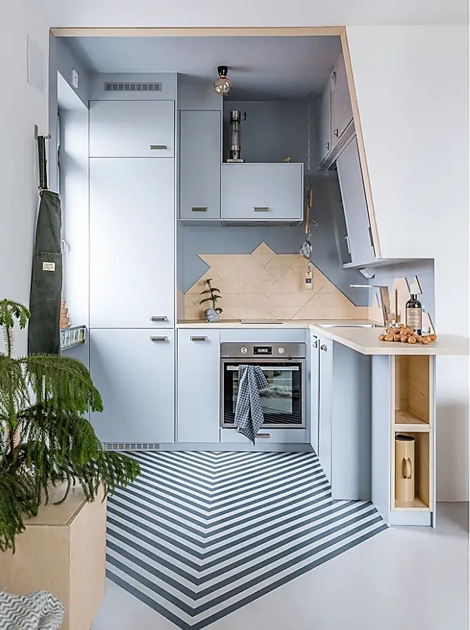 小厨房大变身 | 6 个技巧让你的厨房更实用更美观-4