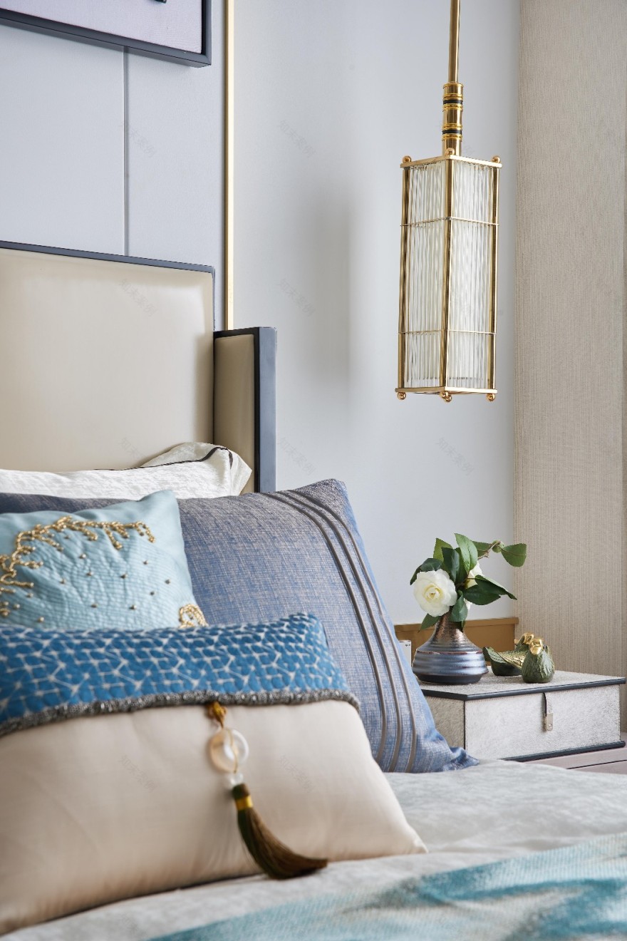 苏州正荣盛泽145㎡新中式样板间 印象空间设计-24