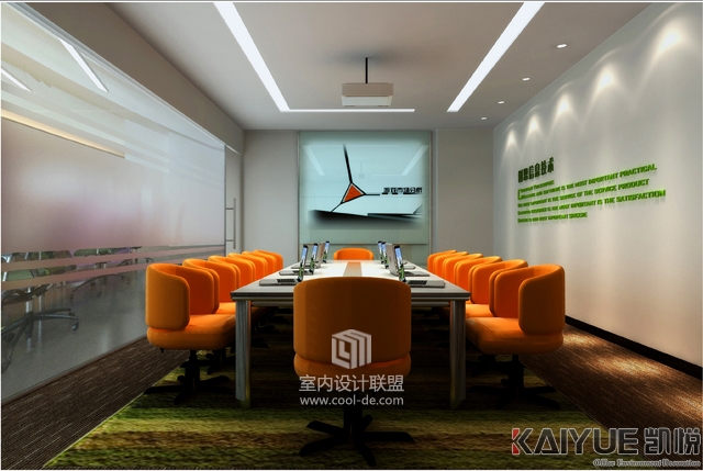 【凯悦装饰】广州创思信息办公楼设计装修-5