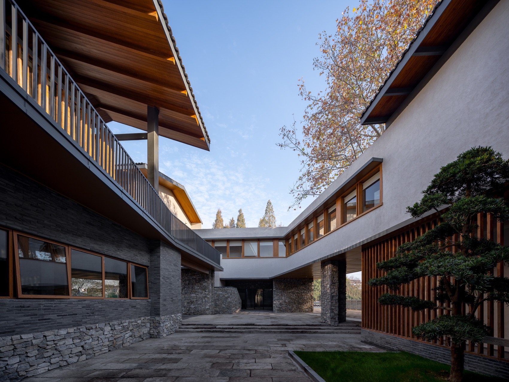 龙南村党群中心，浙江桐乡 / 森上建筑-31