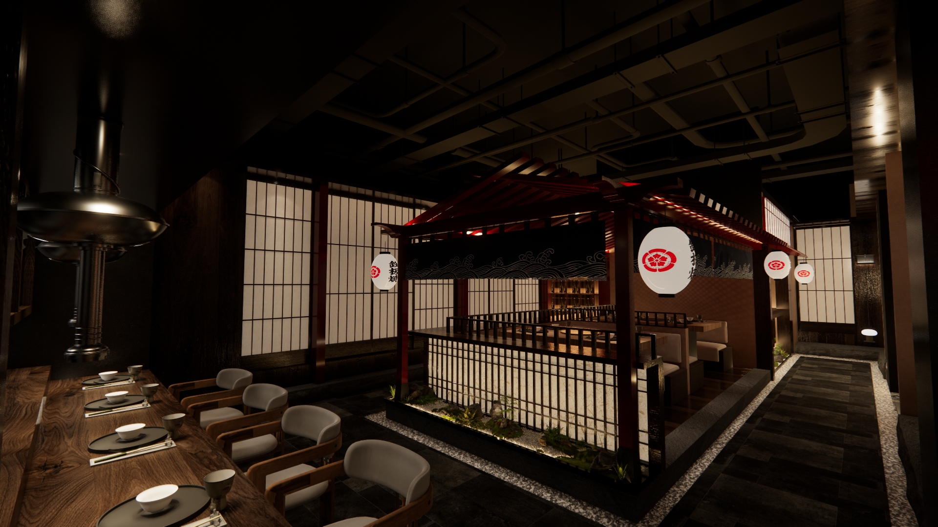 町木木烧肉酒场（西溪天堂店）丨muz设计-17
