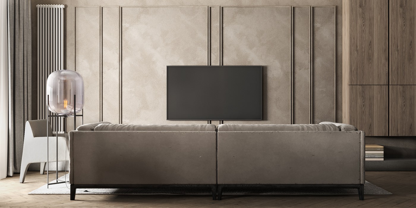 74.8㎡灰色系公寓设计 既精致又舒适-1