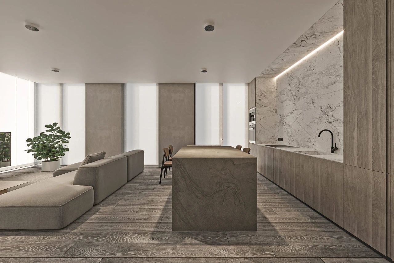 Ivan Honcharenko 打造 100㎡高级灰空间,简约而细腻-50