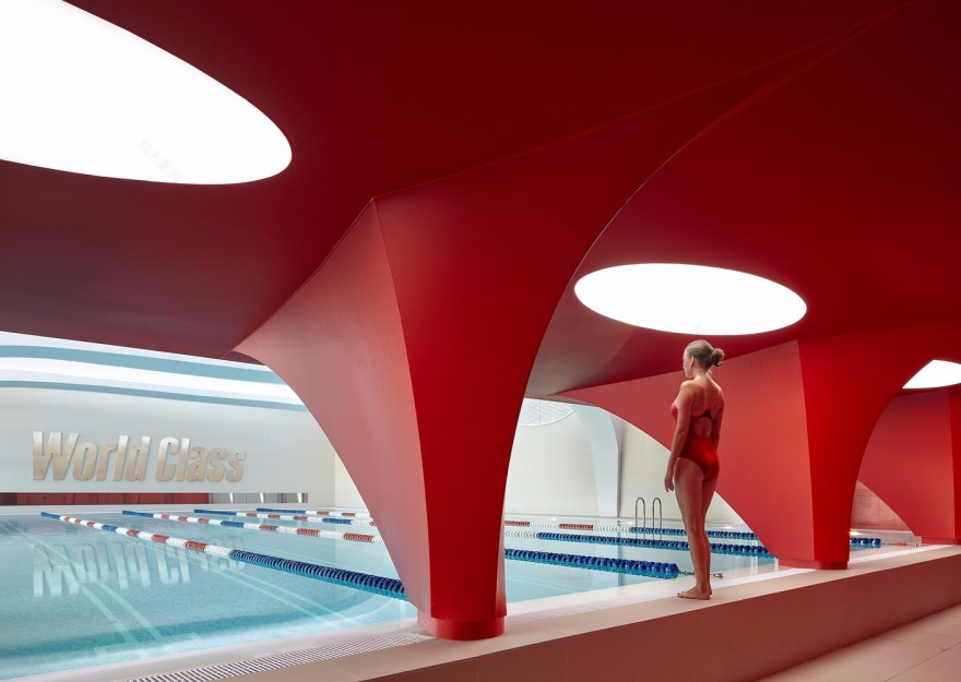 WORLD CLASS 健身中心,建筑的形体曲线是人运动的终极目标-0