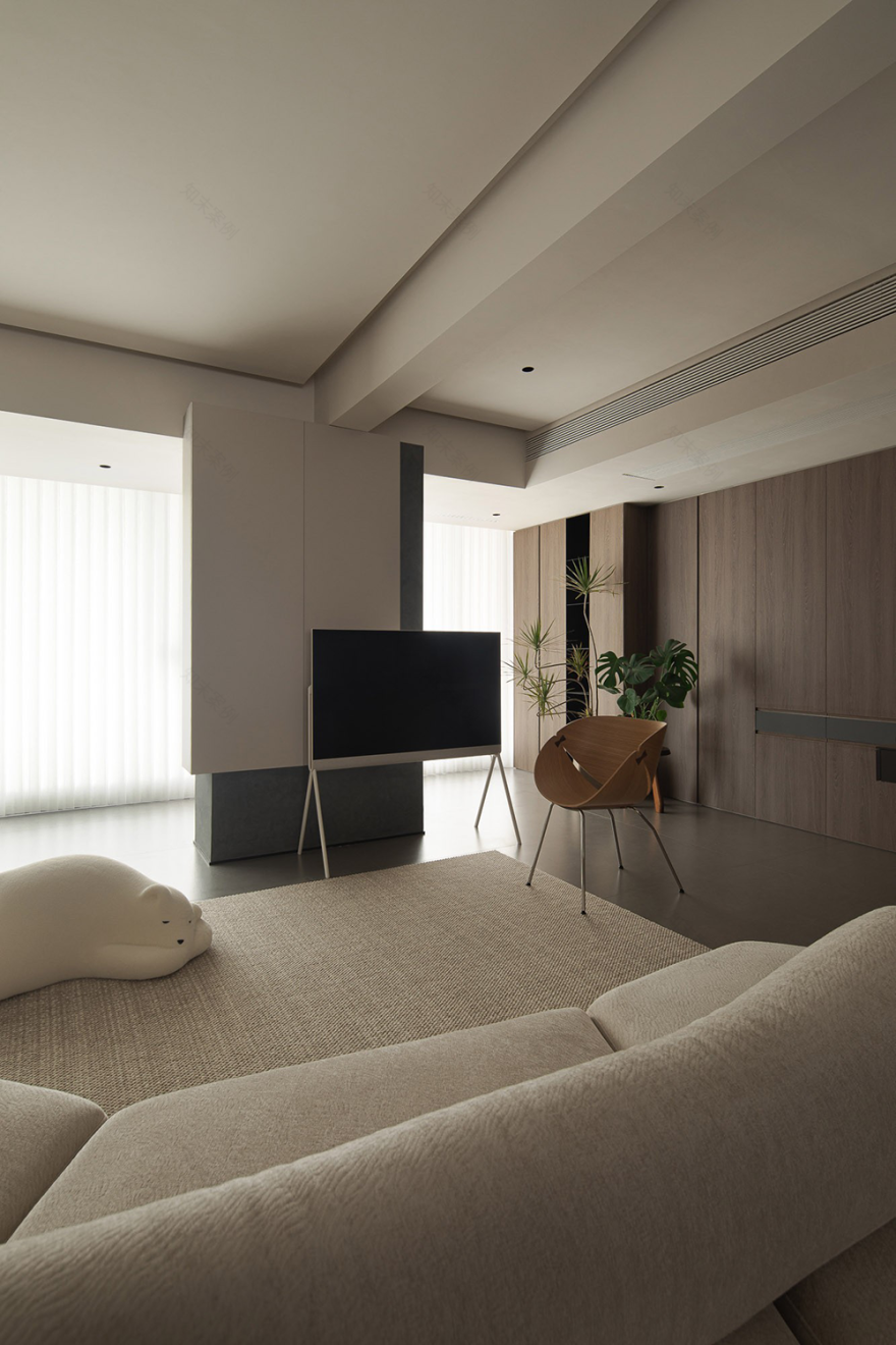 极简设计|自在·松弛丨中国杭州丨尔景空间设计-18