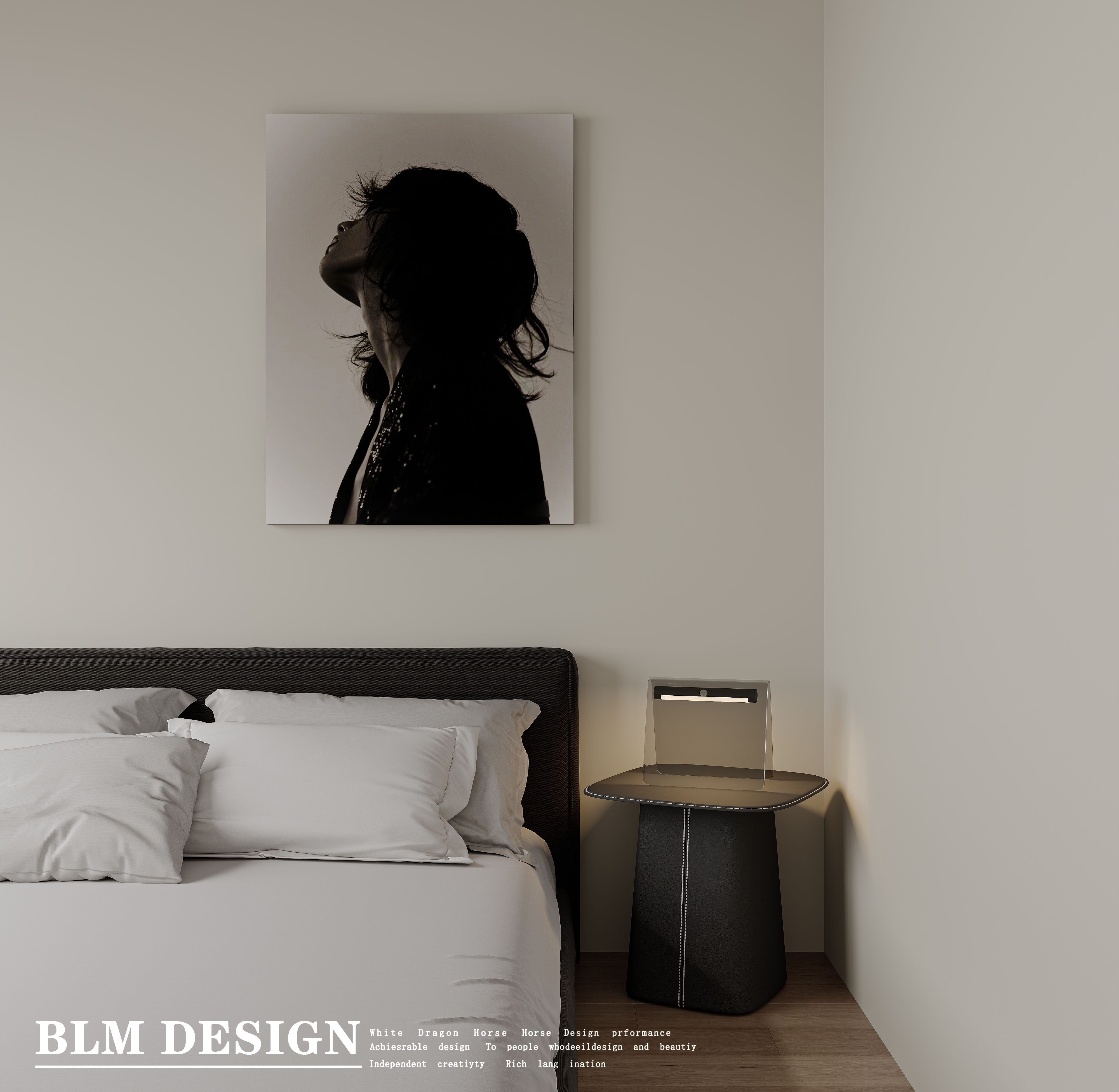 极简  白龙马效果图相关制作项目-5