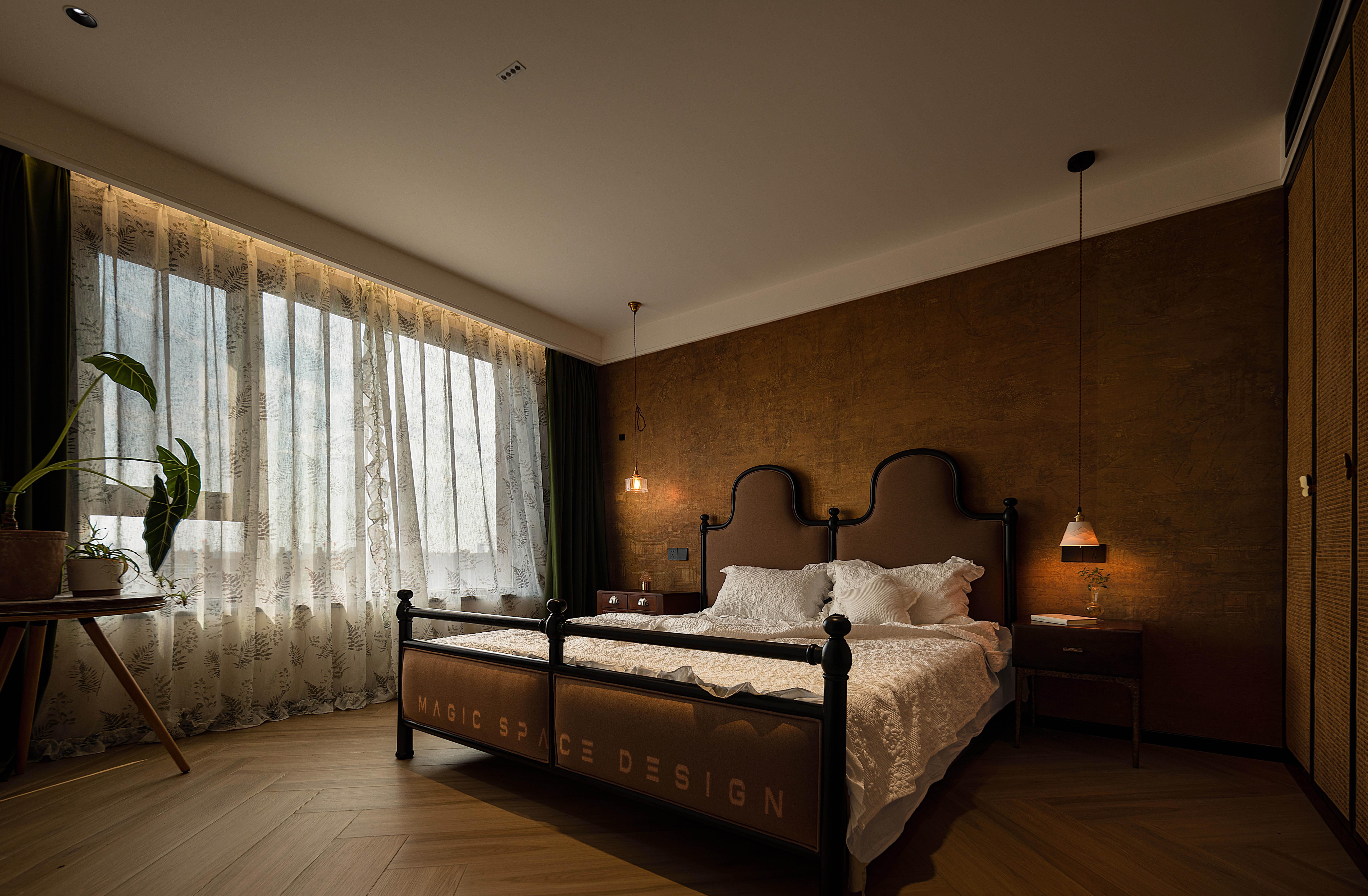 花窗玻璃的现代诗意 · 79㎡百川一居室设计丨百川设计-47