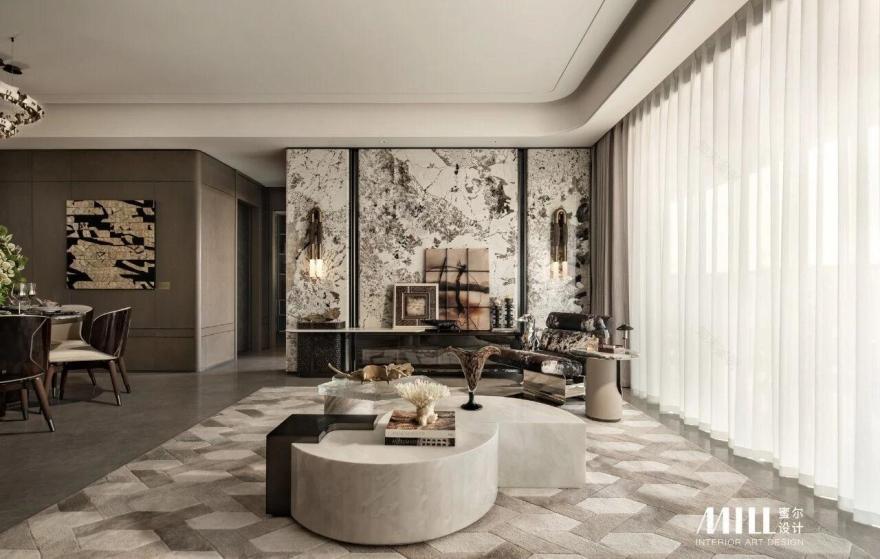 中交四航·珠江春丨OPS观致设计(室内),深圳市蜜尔室内艺术设计有限公司(陈设)-6