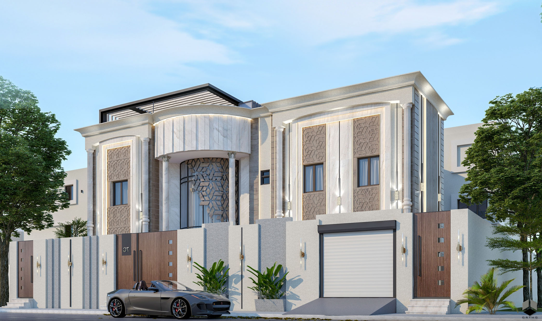 VILLA 别墅外观及景观设计丨ORTHO DESIGNS STUDIO-4