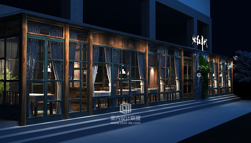 主题餐厅设计-火红年代主题餐厅设计-5