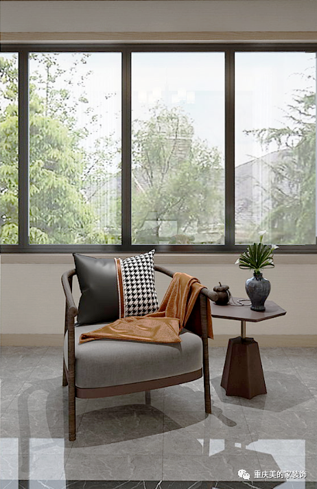 风雅千年 | 新中式博翠天悦洋房设计-93