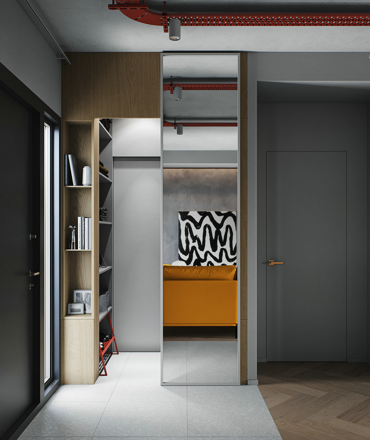 127㎡混合色调空间设计-2