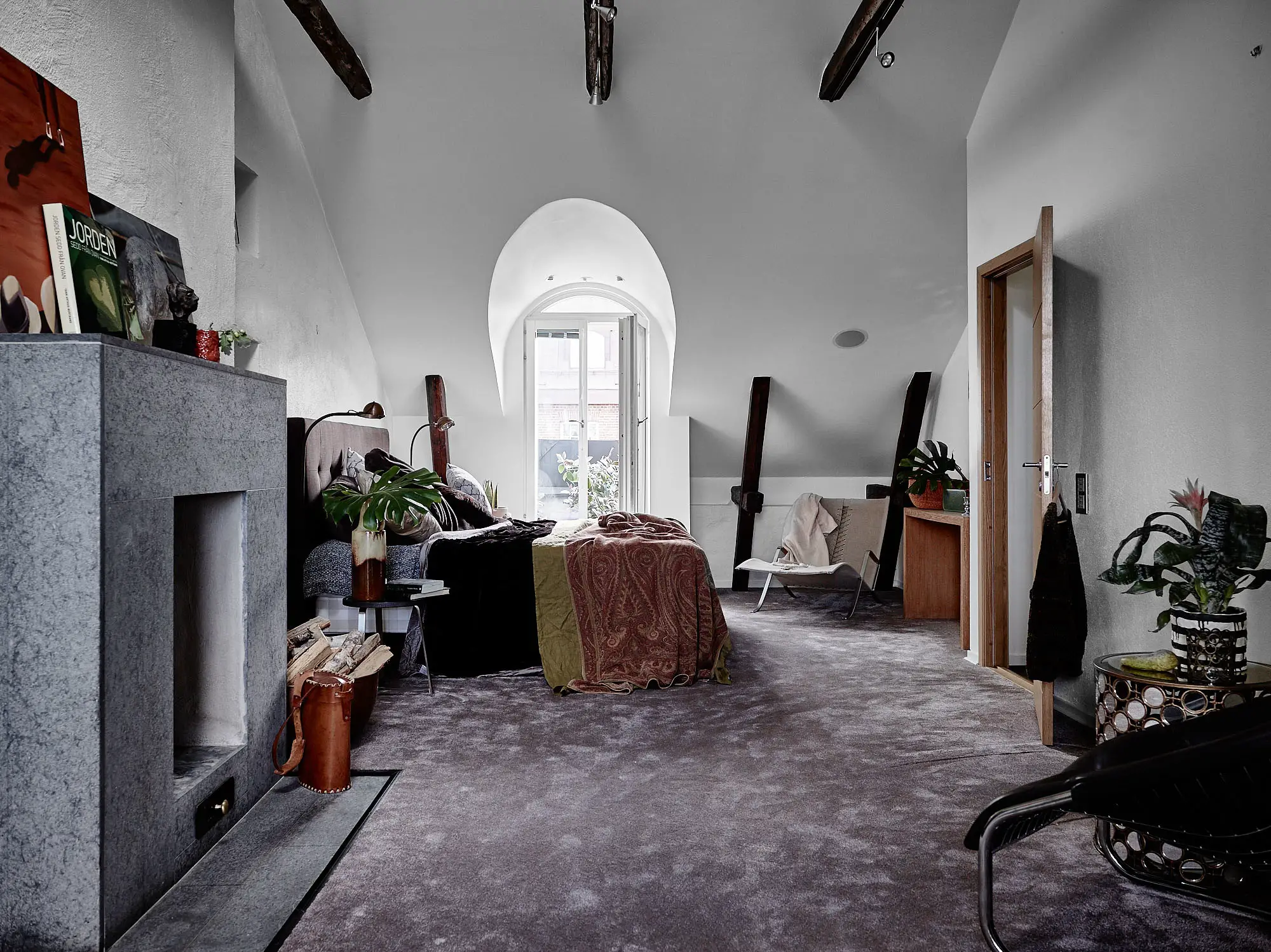 "斯德哥尔摩特色 loft，超大空间里的宁静天堂"-18