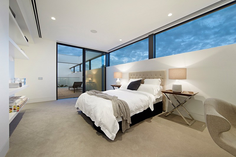 澳大利亚墨尔本明亮采光白色住宅丨SVM Studio-34