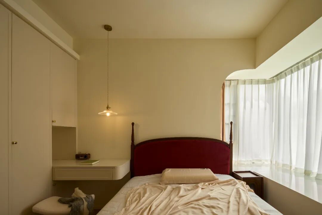 如愿实景｜岭秀名苑51㎡，在白与绿之间写下一首有关家的舒缓诗篇-42