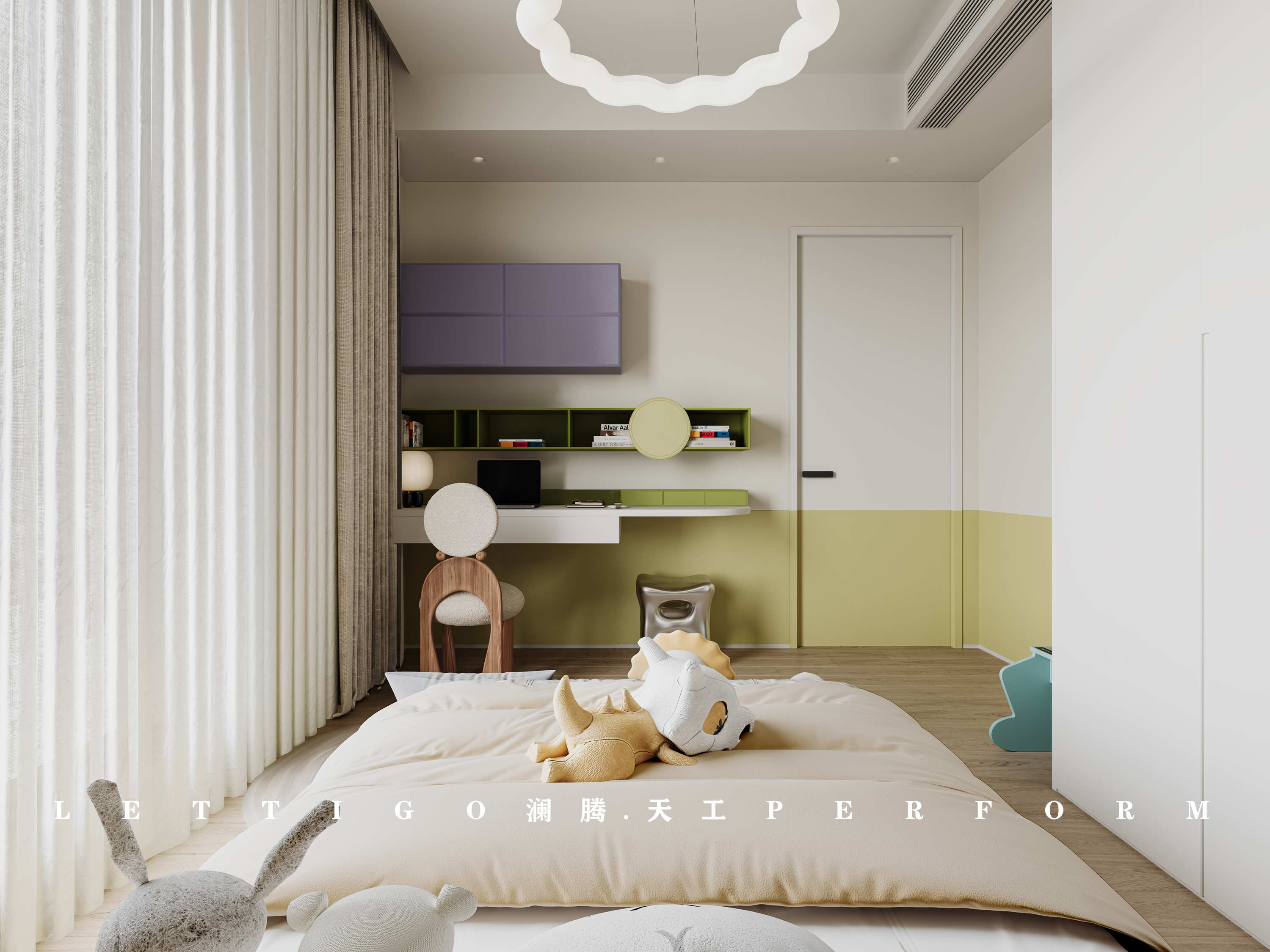 现代简约别墅，轻盈舒适有品质-21