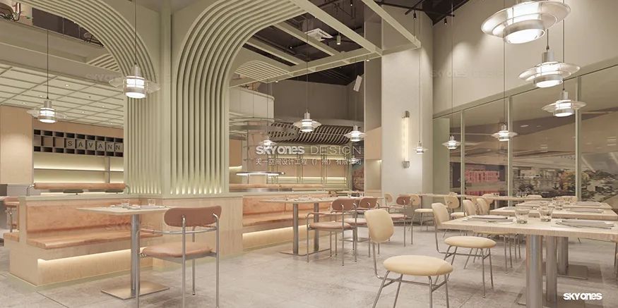 【SKYONES 作品】SAVANNAH餐吧系统空间设计-8