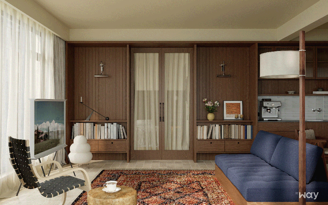 新作 · 129m²自然休闲的栖居美学丨未止工作室-36